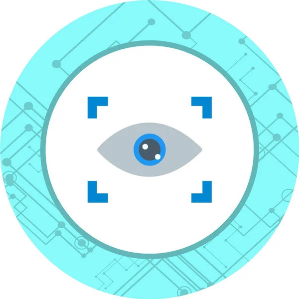 Значок Очей Векторна Ілюстрація — стоковий вектор