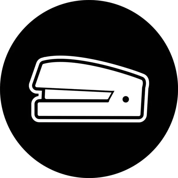 Икона Степлер Модном Стиле Изолированный Фон — стоковый вектор