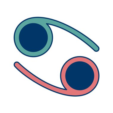 Çizgi film karakterinin vektör çizimi