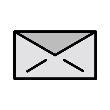 zarf e- posta simgesi vektör illüstrasyon grafik tasarımı 