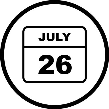 Takvim simgesi tasarımı, vektör illüstrasyonu