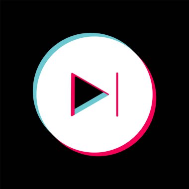 Moda Biçimli Sonraki Simge İzole Arkaplan