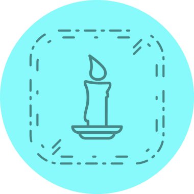 Mum Simgesi Tarzı İzole Arkaplan