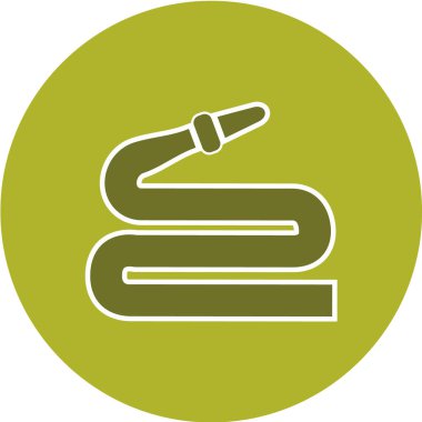 Bahçıvanlık simgesi evli tasarım vektörü illüstrasyonu