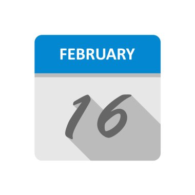 Tarih için takvimi olan illüstrasyon