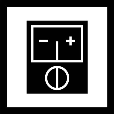 Bir oyun simgesinin vektör illüstrasyonu