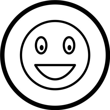 Emoji Simgesi Moda Biçiminde, vektör