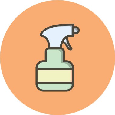 Sprey kutu ağ ikonu vektör illüstrasyonu 