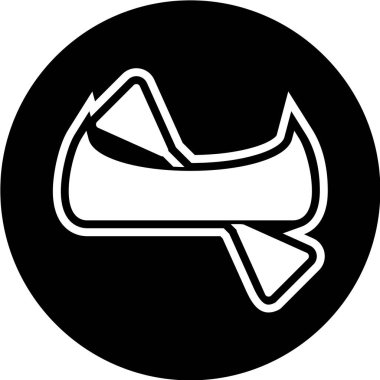 Uzun gölge simgesinin vektör illüstrasyonu