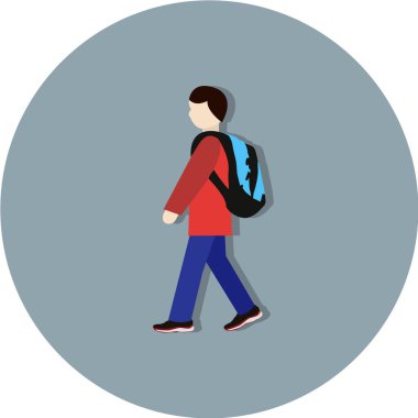 Modern eğitim ikonunun vektör illüstrasyonu