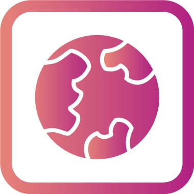 Bir kadın yüzünün vektör illüstrasyonu