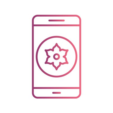 Mobil Uygulamalar konsept vektör çizimi beyaz arkaplan üzerinde 