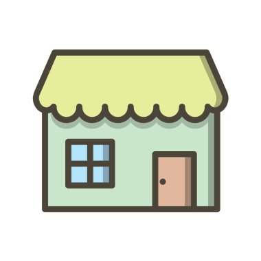 İş vektörü illüstrasyonu beyaz arkaplanda izole edildi