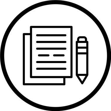 minimalist vektör illüstrasyonu, uygulama simgesi