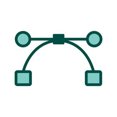 Moda Biçiminde Vektör Simgesi İzole Arkaplan