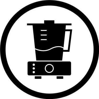 kahve makinesi vektör illüstrasyonu, basit simge