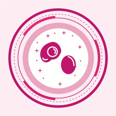 Gıda Web ikonu vektör illüstrasyonu 