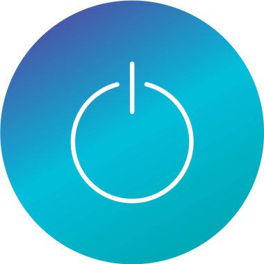 Multimedya düz simgesi beyaz arkaplanda izole edildi