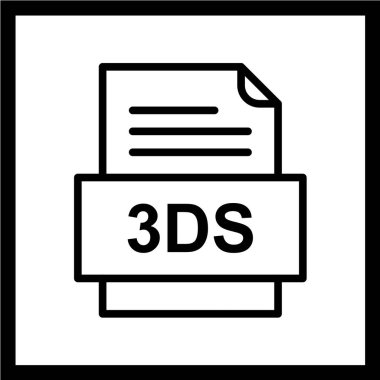 dosya biçimi simgesi, vektör illüstrasyonu