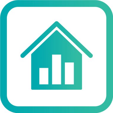 Ev simgesi, vektör illüstrasyonu