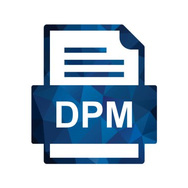 dosya biçimi simgesi, vektör illüstrasyonu