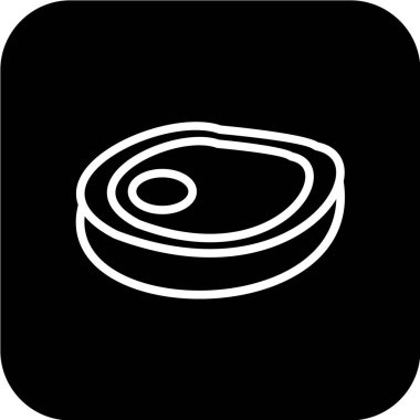  Gıda ve içecek Web ikonu vektör illüstrasyonu