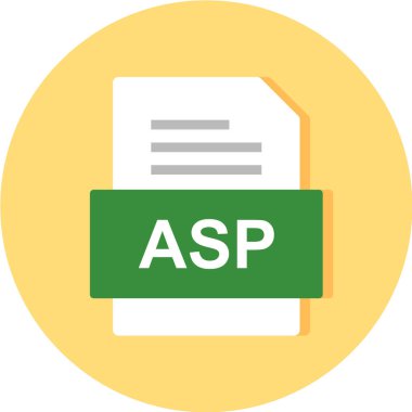 dosya biçimi simgesi, vektör illüstrasyonu