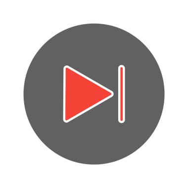 Moda Biçimli Sonraki Simge İzole Arkaplan