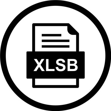 dosya biçimi simgesi, vektör illüstrasyonu