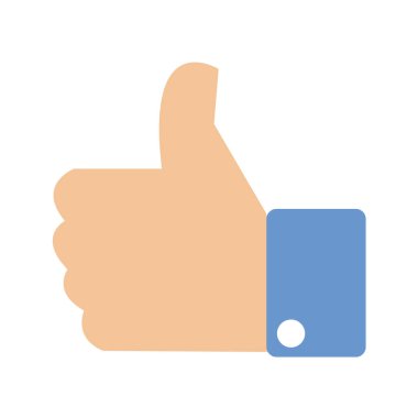 El hareketi simgesi, vektör illüstrasyonu