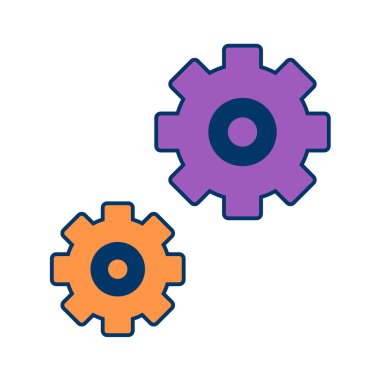 Sikkeler, vites simgesi vektör illüstrasyonu