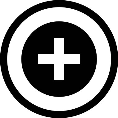 Modern b 'nin vektör çizimi tıbbi simge eksikliği