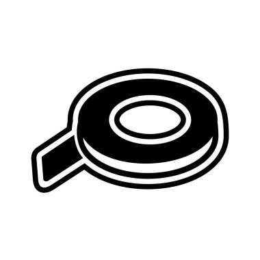 Teyp Simgesi Moda Biçiminde İzole Arkaplan 