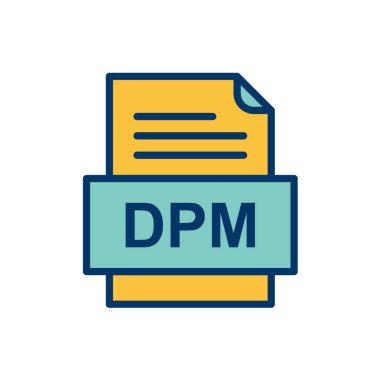 tipik dosya biçimi vektör illüstrasyonu 