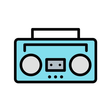 teknoloji simgesi vektör illüstrasyonu