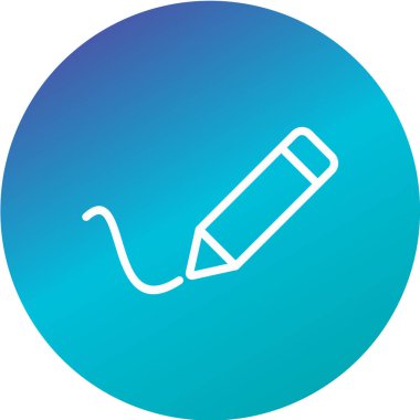 Modern eğitim ikonunun vektör illüstrasyonu