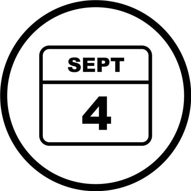 Takvim simgesinin vektör illüstrasyonu 