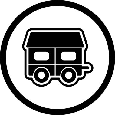 Mobil Ev Simgesi Moda Biçimli İzole Arkaplan