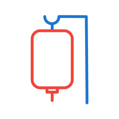 tıbbi düz simge, vektör iilüstrasyonu