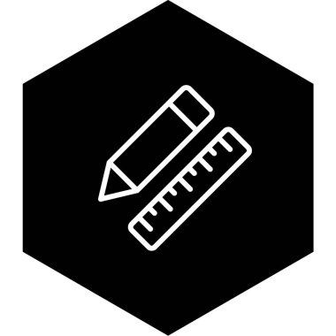 Modern eğitim ikonunun vektör illüstrasyonu