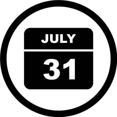 Takvim simgesi tasarımı, vektör illüstrasyonu