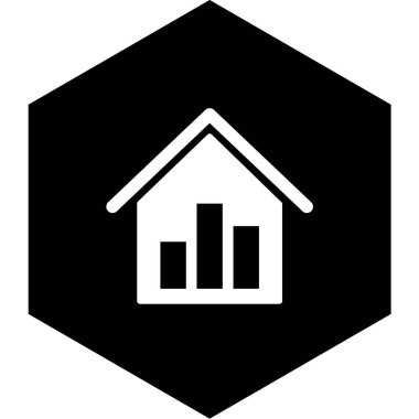 Gayrimenkul İstatistikleri Moda Biçiminde İzole Arkaplan