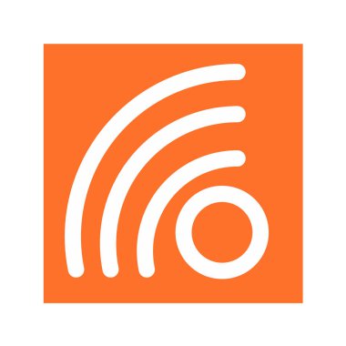 rss simge vektör illüstrasyonu