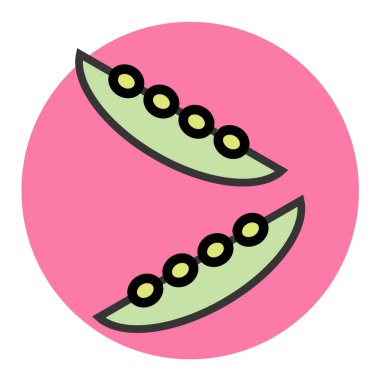 Gıda Web ikonu vektör illüstrasyonu 