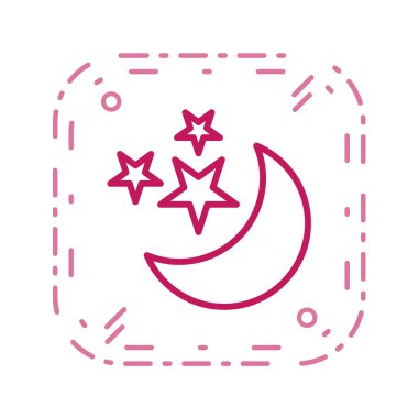 minimalist vektör illüstrasyonu, uygulama simgesi