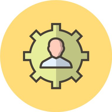 minimalist vektör illüstrasyonu, uygulama simgesi