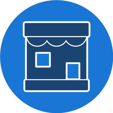 Bir bardak kahvenin vektör çizimi