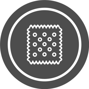 Gıda Web ikonu vektör illüstrasyonu 