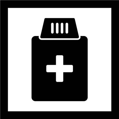 tıbbi simge vektör illüstrasyonu