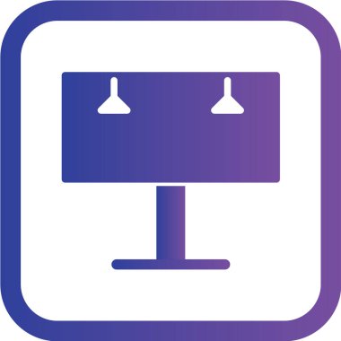 minimalist vektör illüstrasyonu, uygulama simgesi